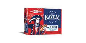 Kayem Old Tyme Beef & Pork Franks 250 USA box 2.5 lb.