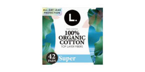 L organic cotton pads