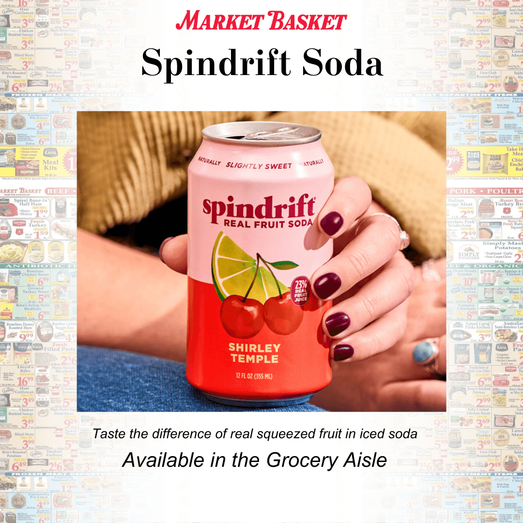 Spindrift Soda Shirley Temple