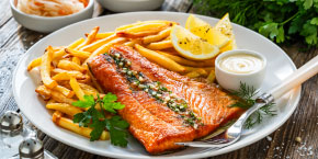 Steelhead trout fillets