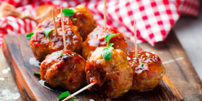 Buffalo Chicken Meatballs
