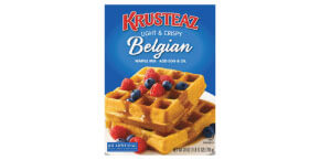 krusteaz belgian waffle mix