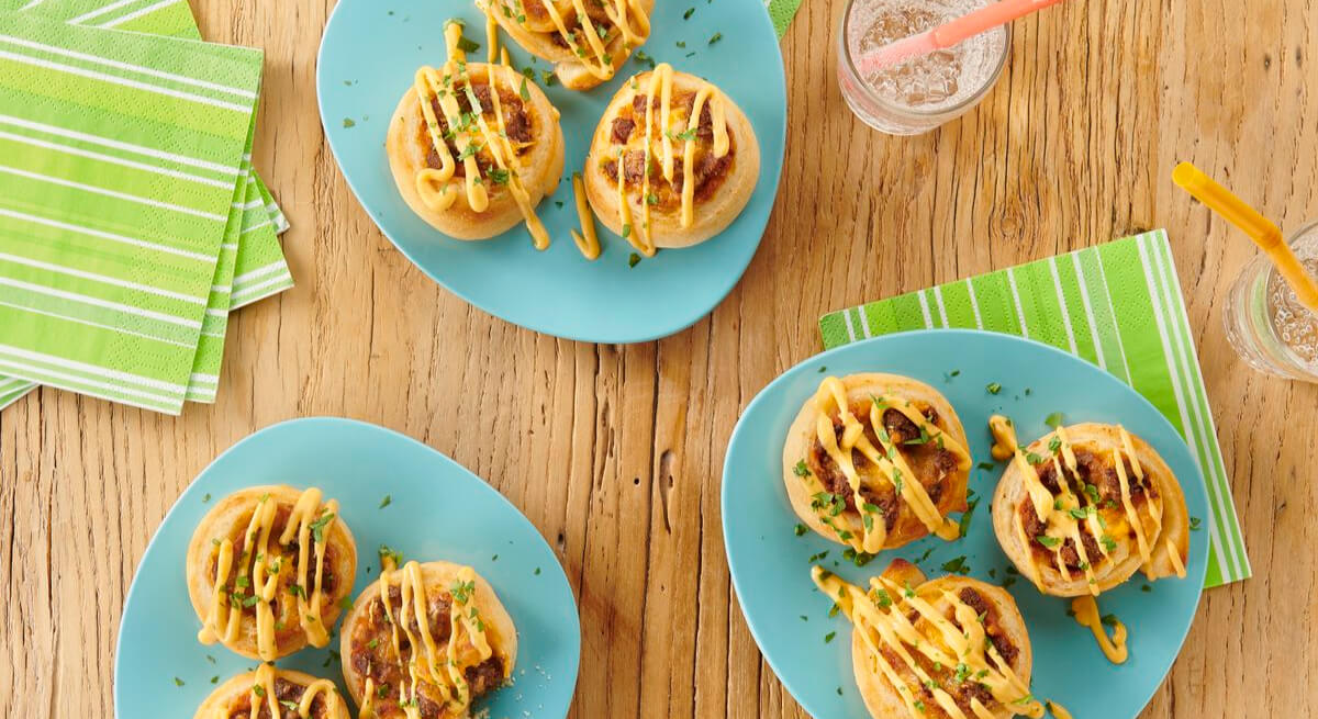 pizza taco pinwheels