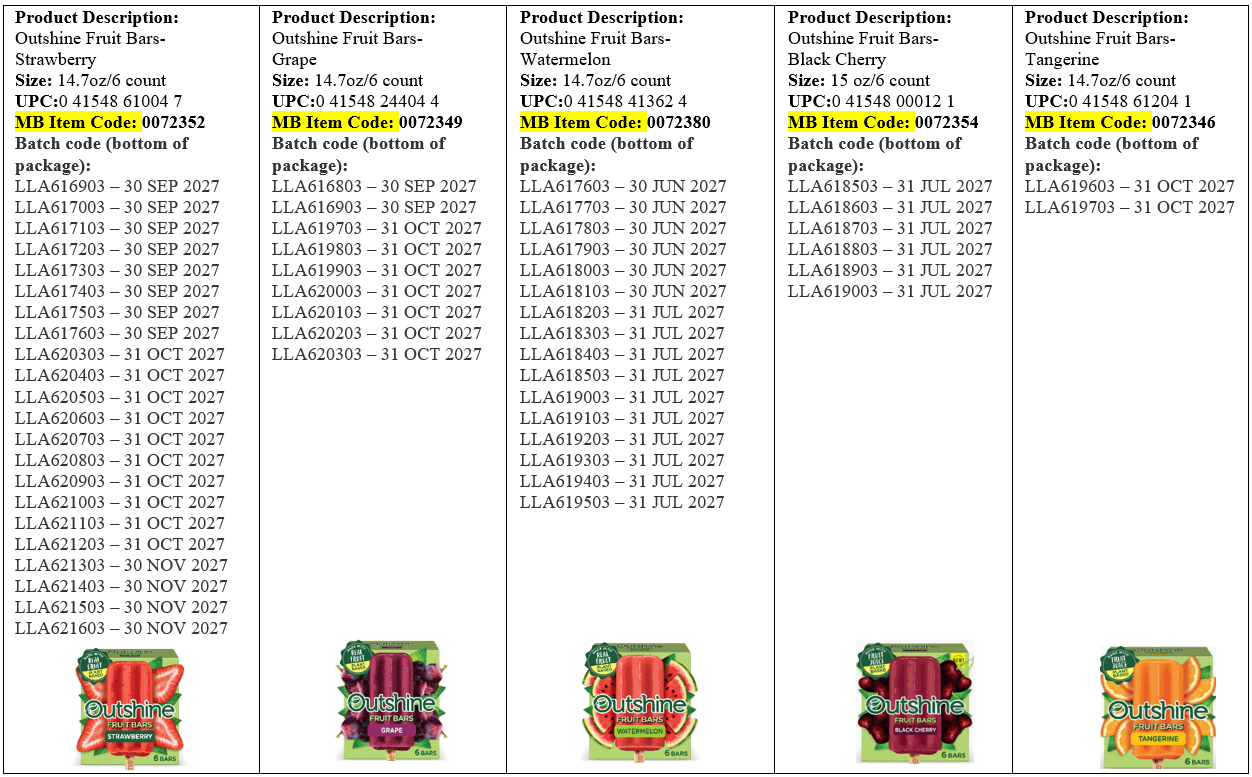 outshine products
