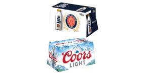 miller lite and coors light 15 packs