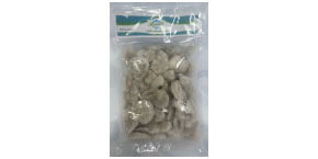 uncooked shrimp pieces
